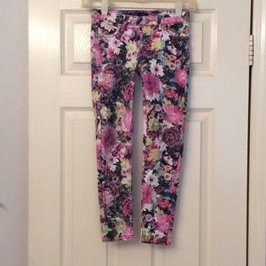 Floral Levi Jeans